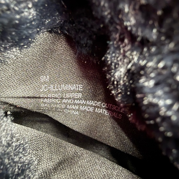 Juicy Couture Bow Tie‎ Boots Black 9M - Picture 9 of 9